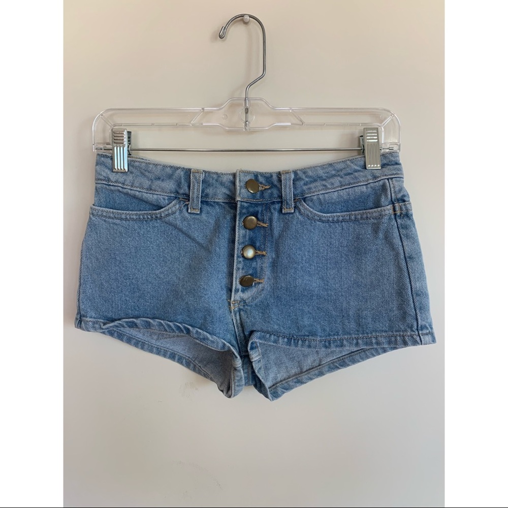American Apparel High Rise Shorts
